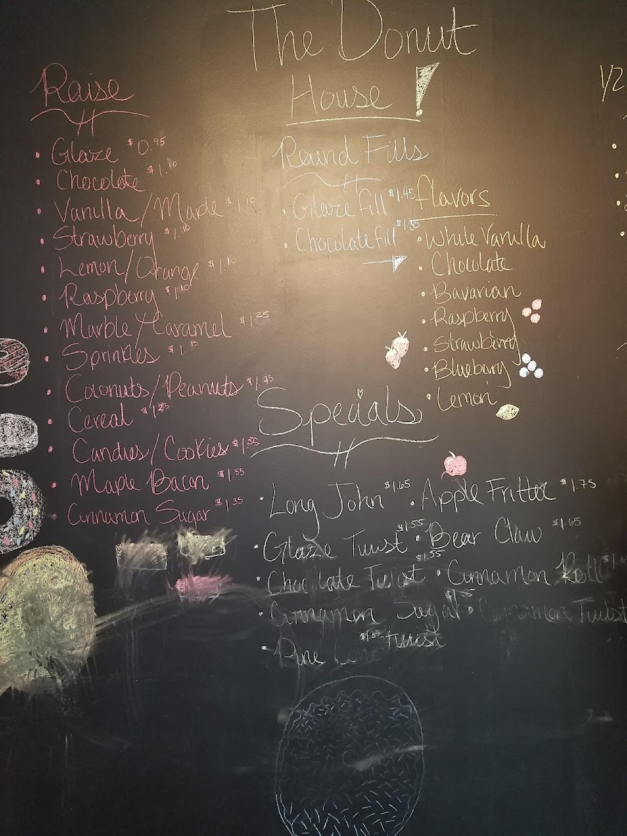 The Donut House Menu - Image 3